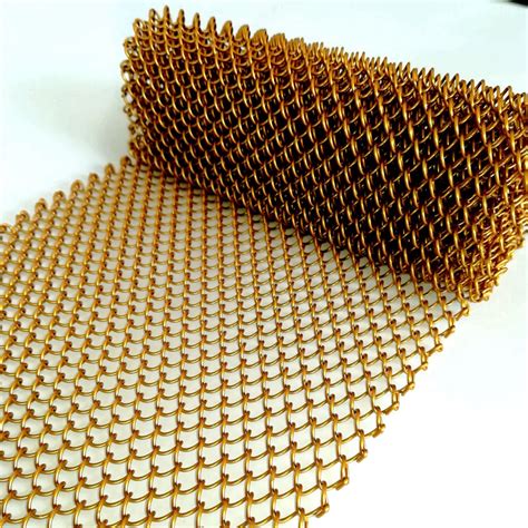 metal mesh drapery fabric|coil wire drapery.